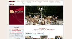 Desktop Screenshot of lacloseraie.com